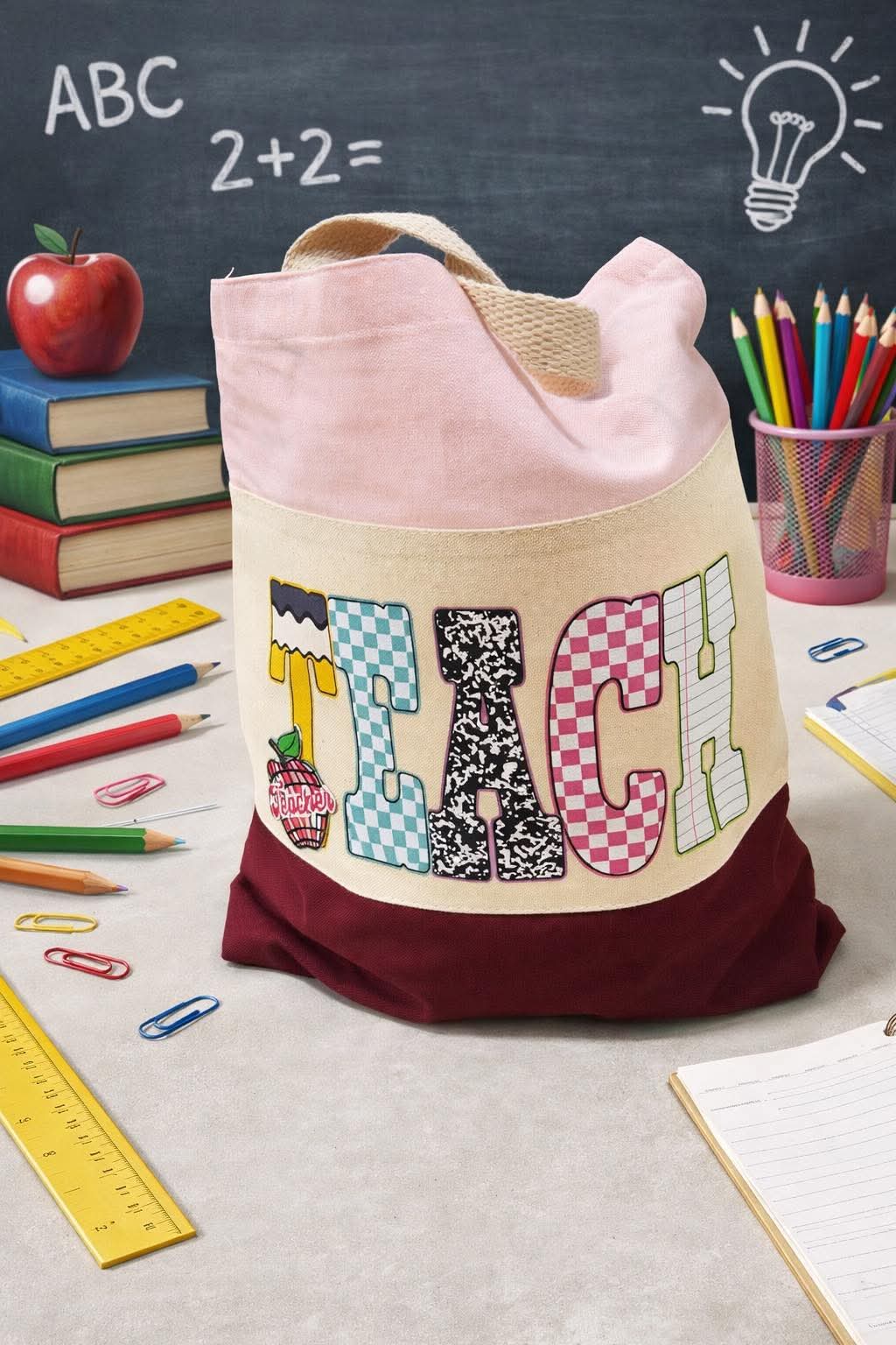 TEACH TOTE BAGS
