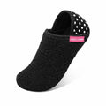 Cozy Slip Ons, Black Polka-Dot: Black / 6/7