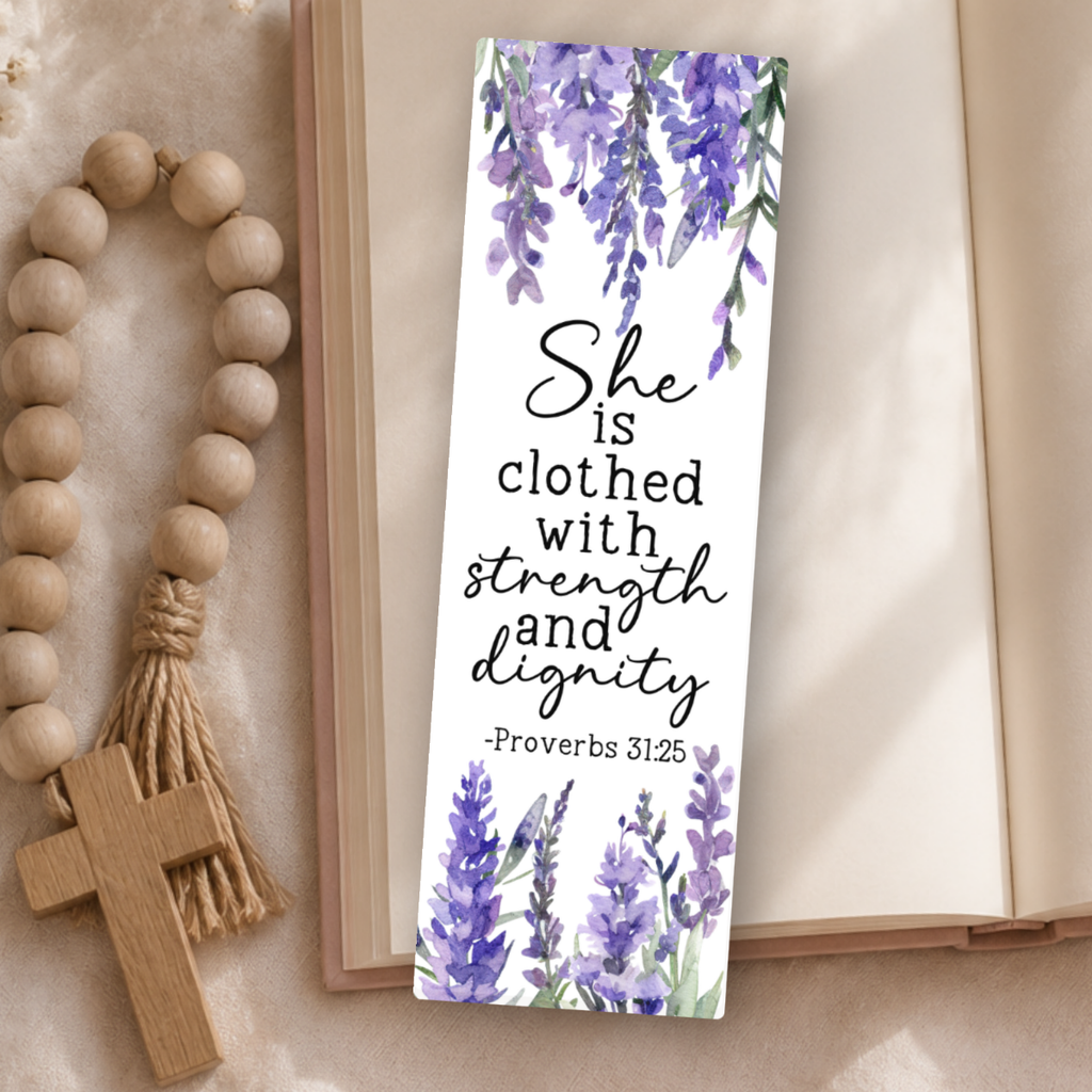 Bookmark - She is Clothed