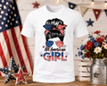 American Girl crew neck t-shirt
