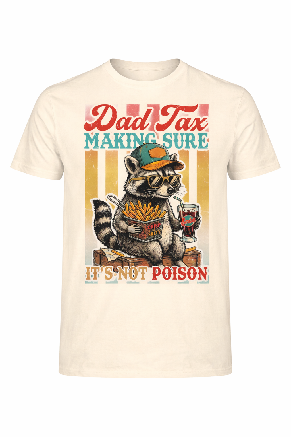 Dad Tax Striped making sure it's not poison