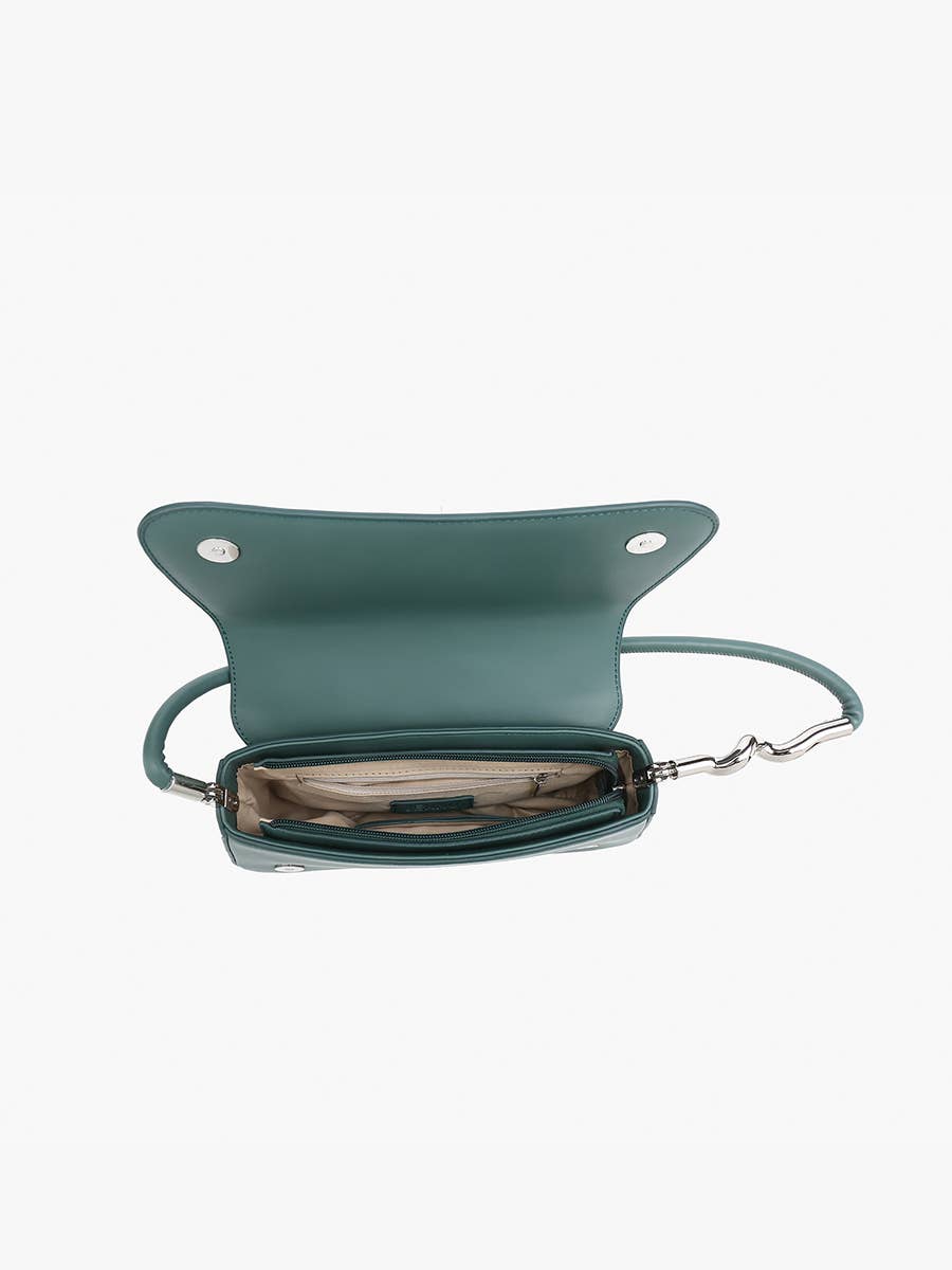 Toronto Detailed Edge Shoulder Bag | JN2554 : Pine