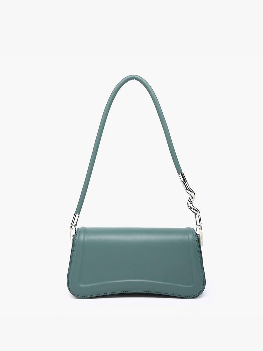 Toronto Detailed Edge Shoulder Bag | JN2554 : Dusty Blue