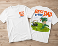 Best Dad by Par crew neck t-shirt