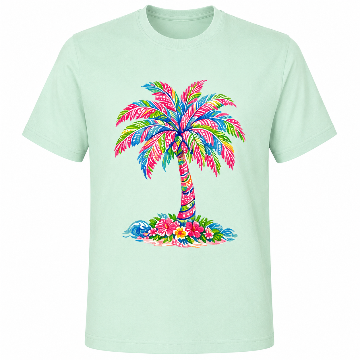 Watercolor Palm Tree shirt