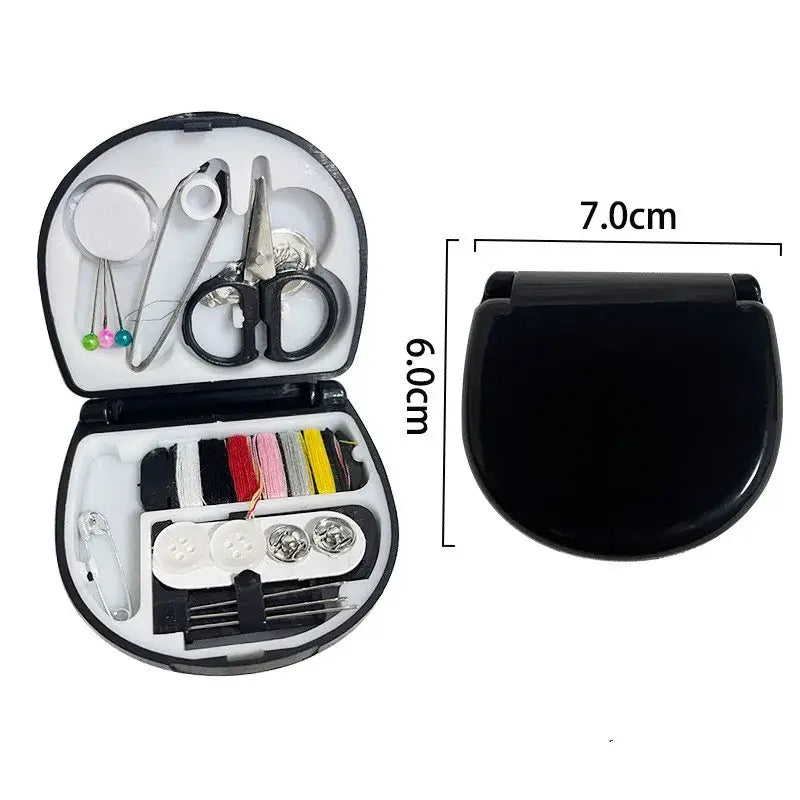 Portable Mini Sewing Kit, Emergency Clothing Fix Kit, Gift: White