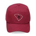 South Carolina Palmetto Embroidered Cap in Garnet for Game Days #M190VL-GAR-PMWB