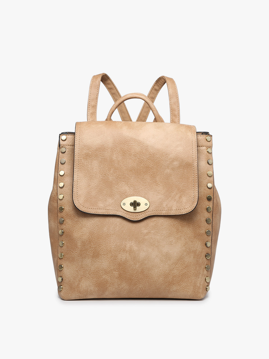 Bex Distressed Backpack | M1841DS : Olive