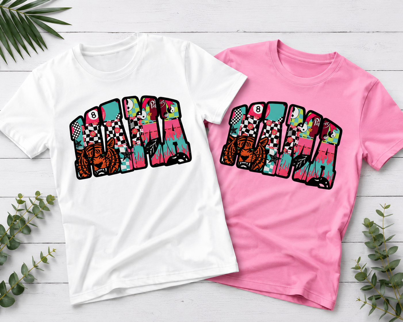 MAMA crew neck t-shirt
