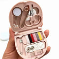 Portable Mini Sewing Kit, Emergency Clothing Fix Kit, Gift: Pink