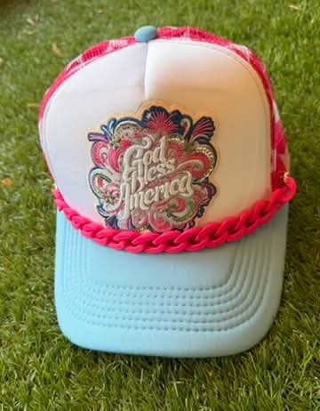 GOD BLESS AMERICA | TRUCKER HAT