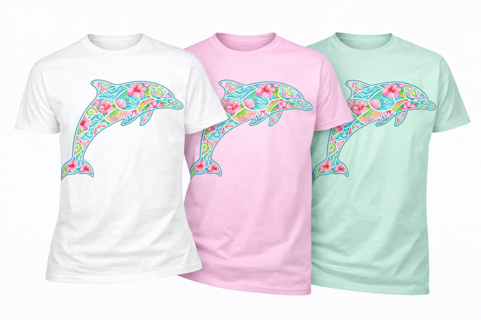 Pastel Dolphin