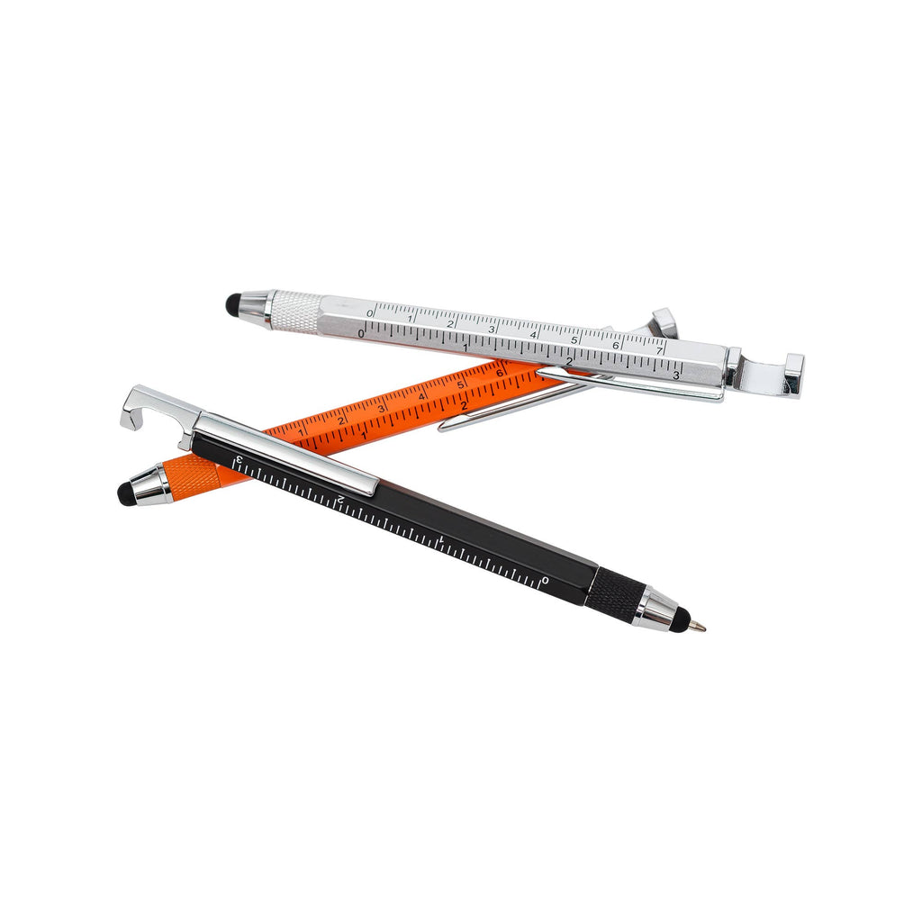 Friken Cool Pen | 6-in-1 Tech Multi-Tool Pen: Black
