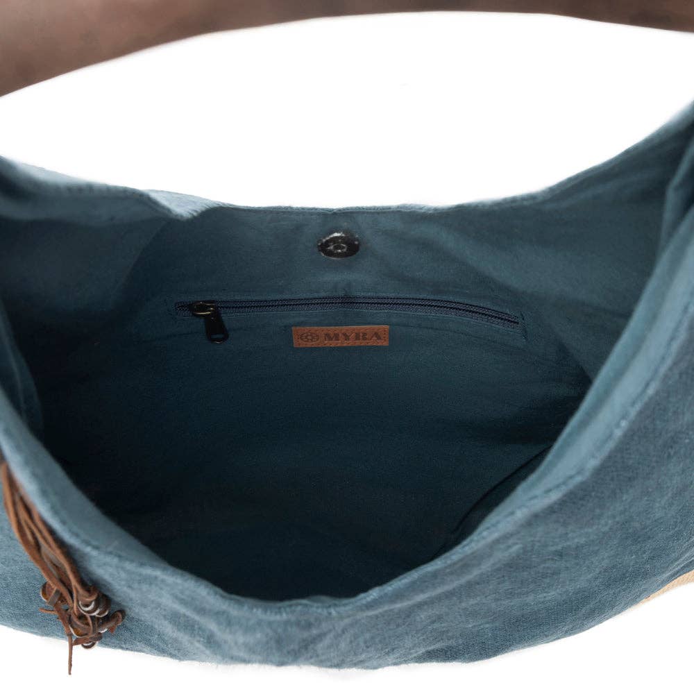 Myra Sandmoor Soft Shoulder Bag in Sage Night: Sage Night