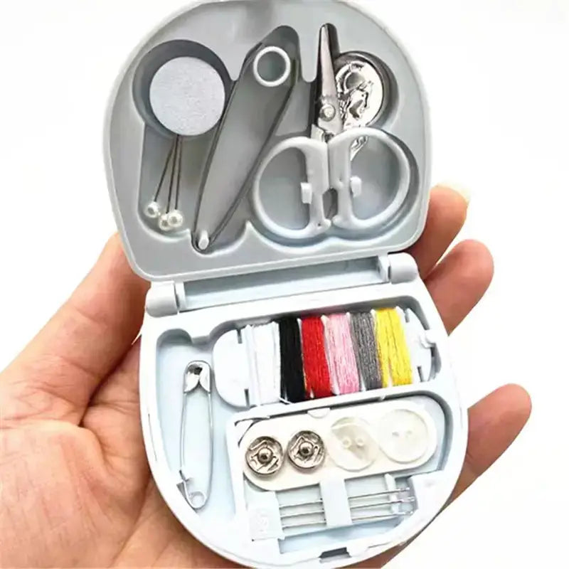Portable Mini Sewing Kit, Emergency Clothing Fix Kit, Gift: Pink