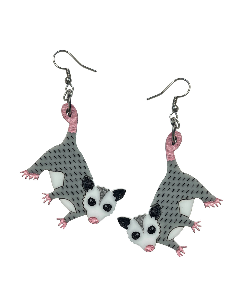 Baby Opossum Earrings
