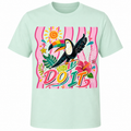 "Tucan" Do It with pink strip shirt