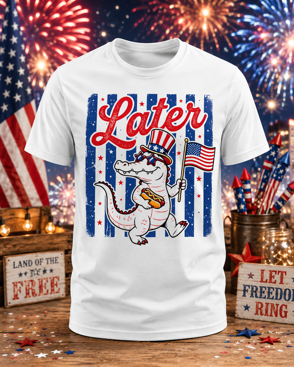 Patriotic Later Gator