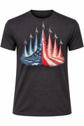 Airplanes with American Flag