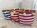 Canvas Small Tote Bag with rope handles