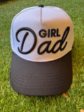 Girl Dad Embroidered Canvas Hat