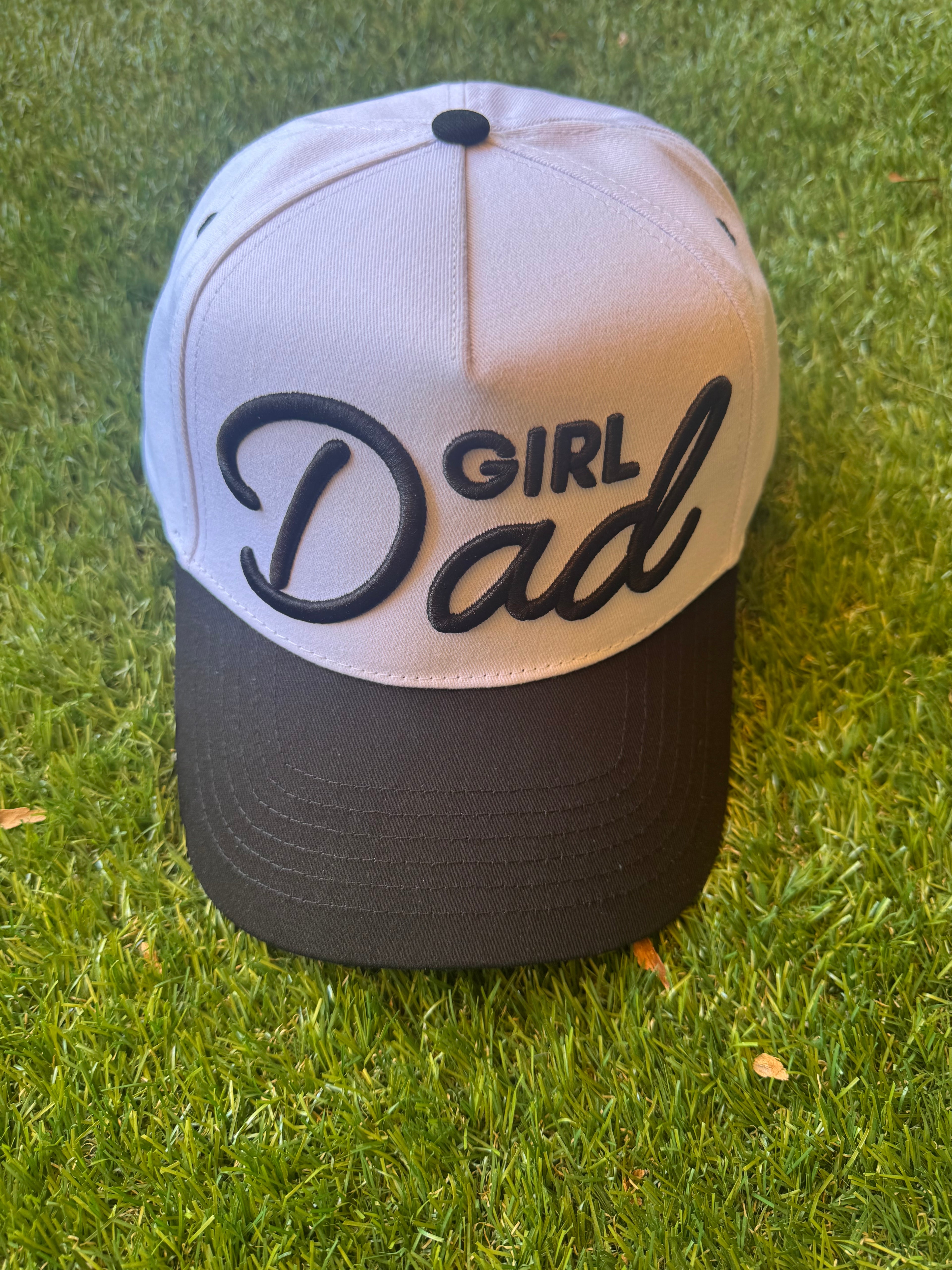 Girl Dad Embroidered Canvas Hat