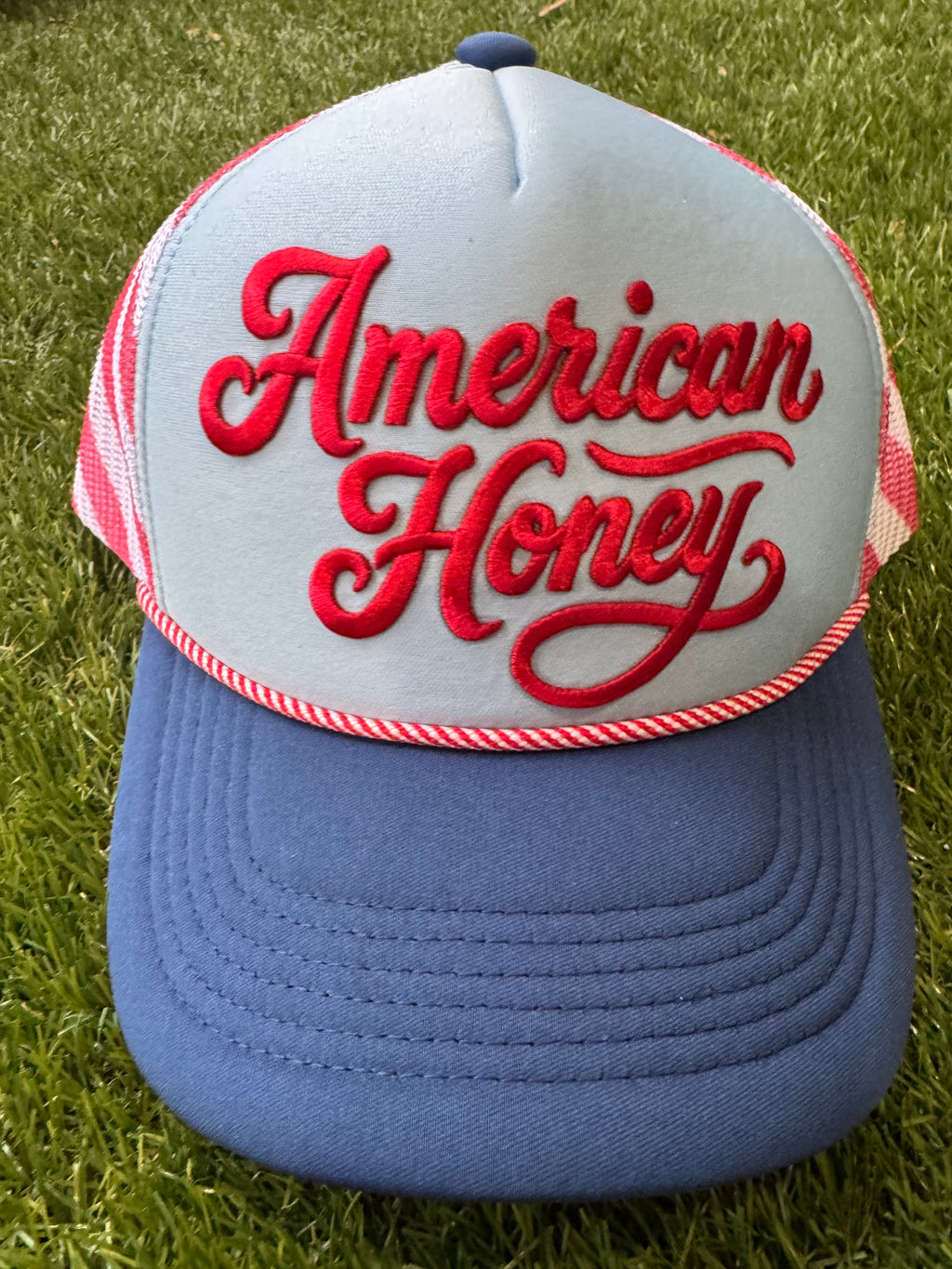 American Honey custom mesh trucker hat