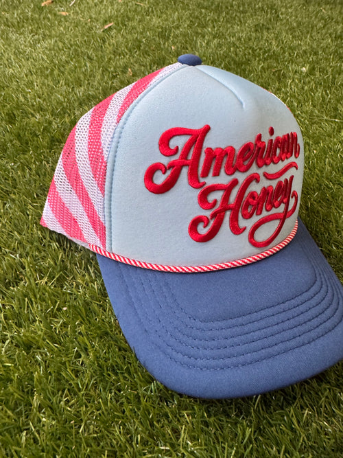 American Honey custom mesh trucker hat