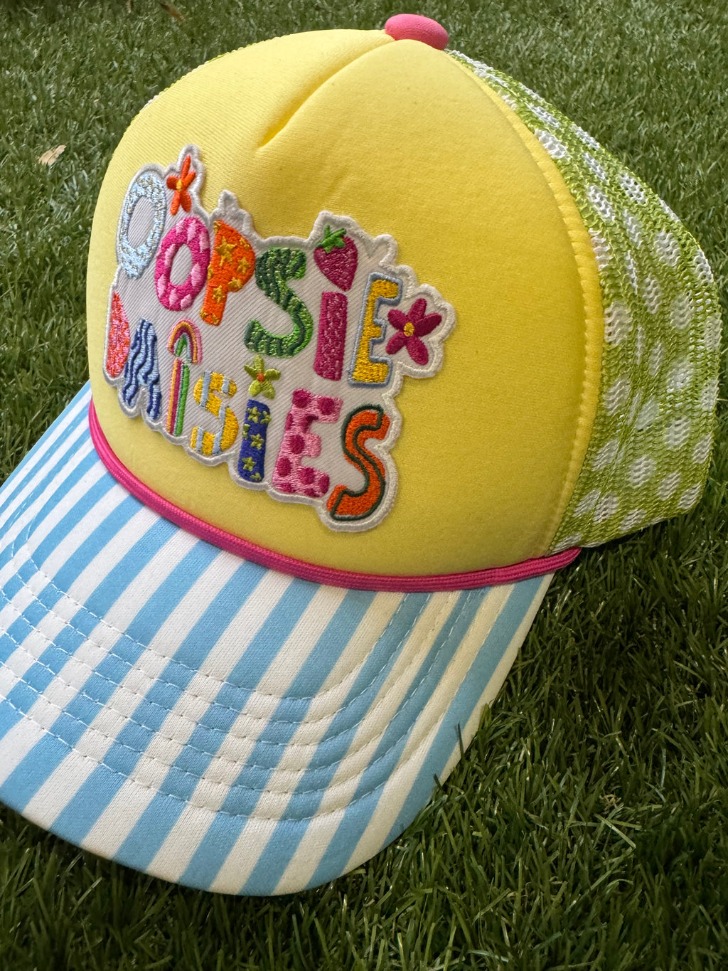 Oopsie Daisies trucker hat