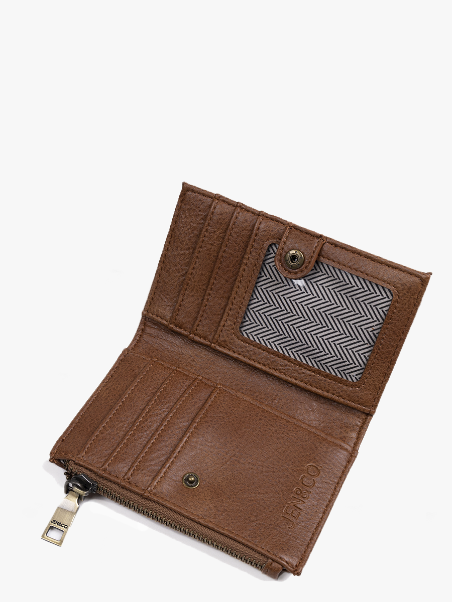 Zara RFID Zip-Top Wallet | WL2185RF : Berry