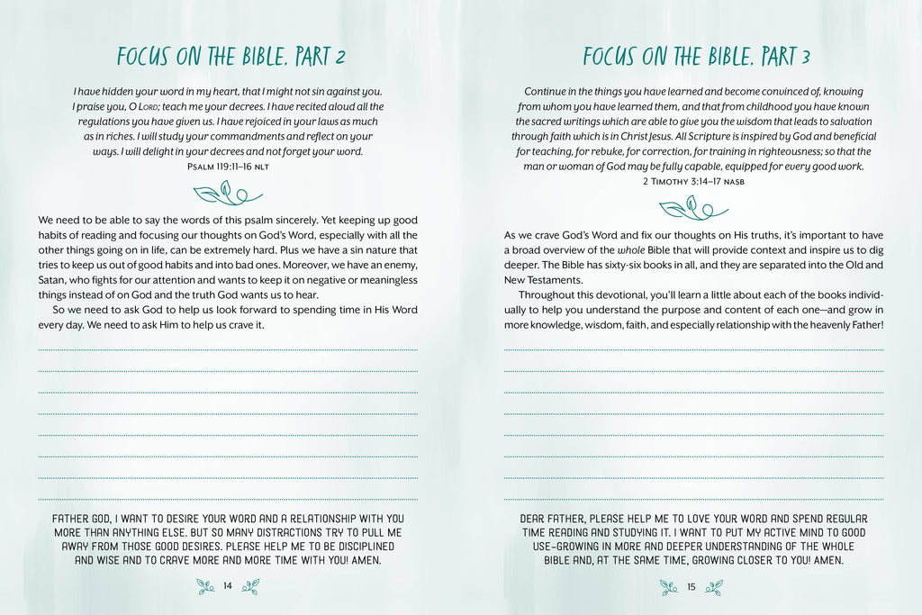 The Overthinker's Devotional Journal