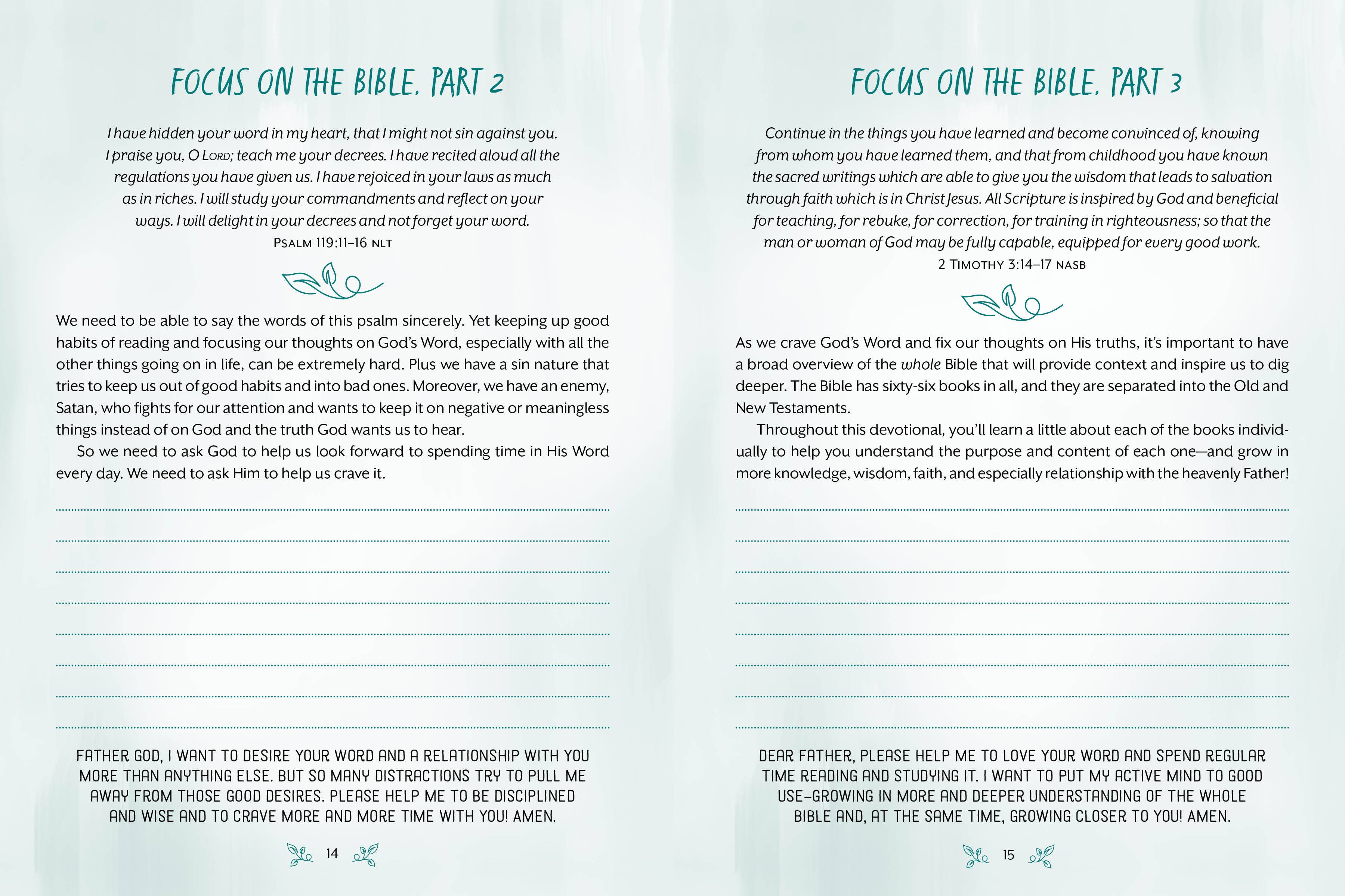 The Overthinker's Devotional Journal