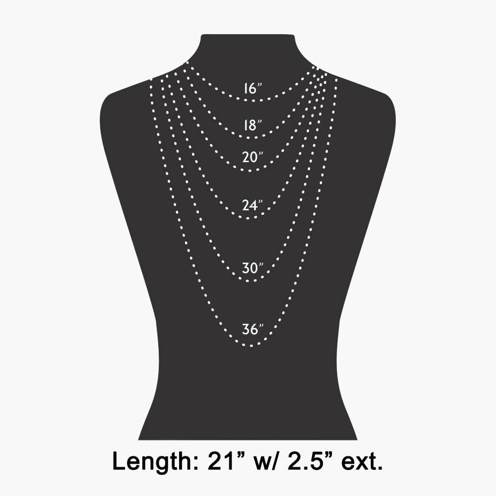 Triple Oval Chain Link Necklace: G