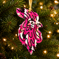 Multicolor Gamecock/Rooster Ornament