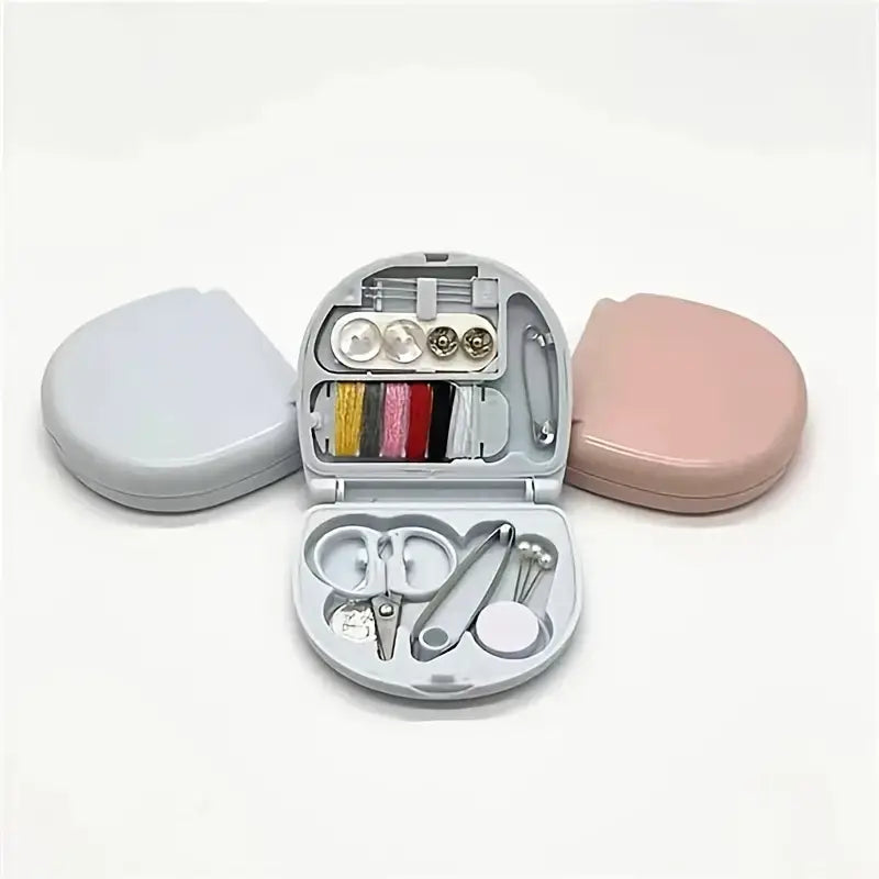 Portable Mini Sewing Kit, Emergency Clothing Fix Kit, Gift: Black