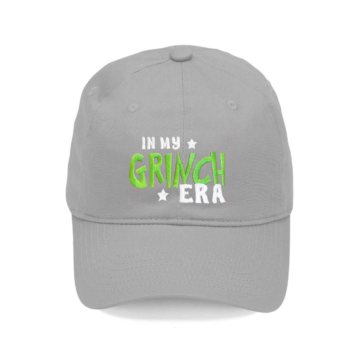 In my Grinch Era Cap: Hot Pink
