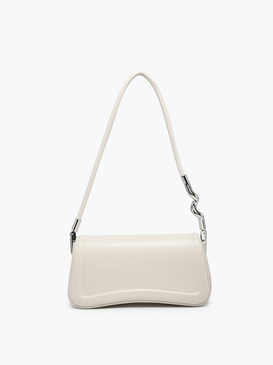 Toronto Detailed Edge Shoulder Bag | JN2554 : Dusty Blue