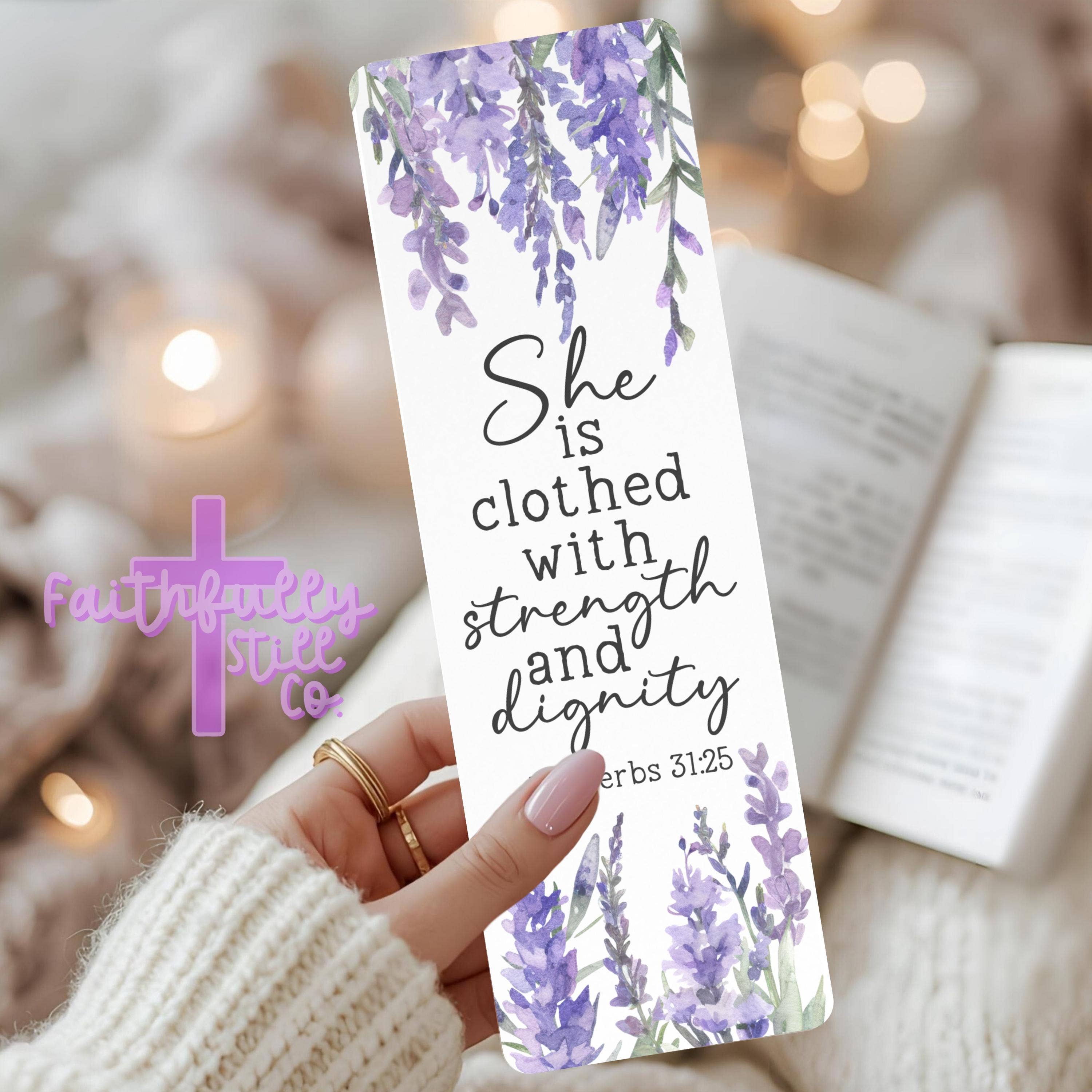 Bookmark - She is Clothed