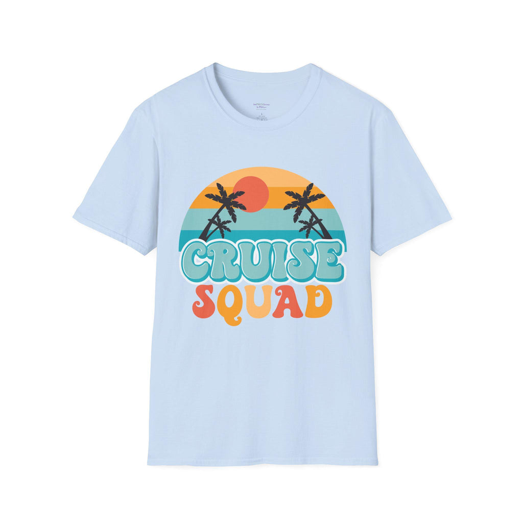Cruise Squad T-Shirt | Retro Palm Sunset Beach Tee