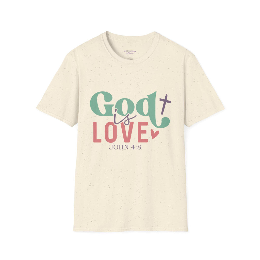 God is Love T-Shirt | John 4:8 Scripture Tee, Christian Faith Shirt