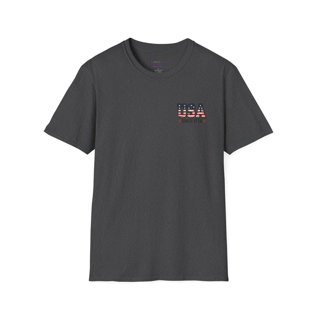 Patriotic Eagle with American Flag Sunglasses T-Shirt | 250 Years Baby USA