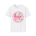 Nurse Heart Icons T-Shirt | Caring Supportive Medical Design