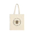 Kind Words Are Like Honey Bee Illustration Tote Bag | Floral Nature Market Bag