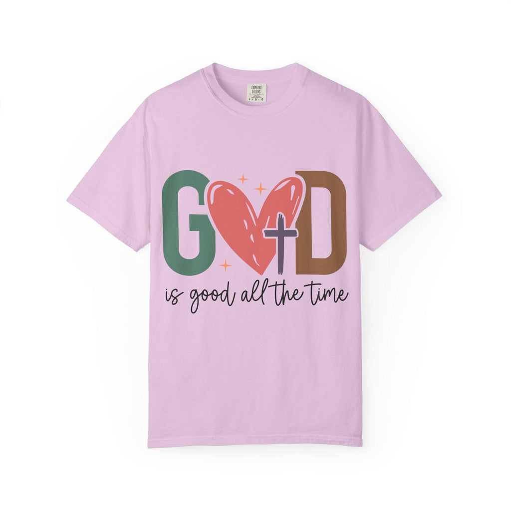 God Is Good All The Time T-shirt | Faith Christian Tee