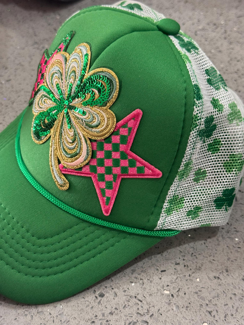 St Patrick’s Day trucker hat