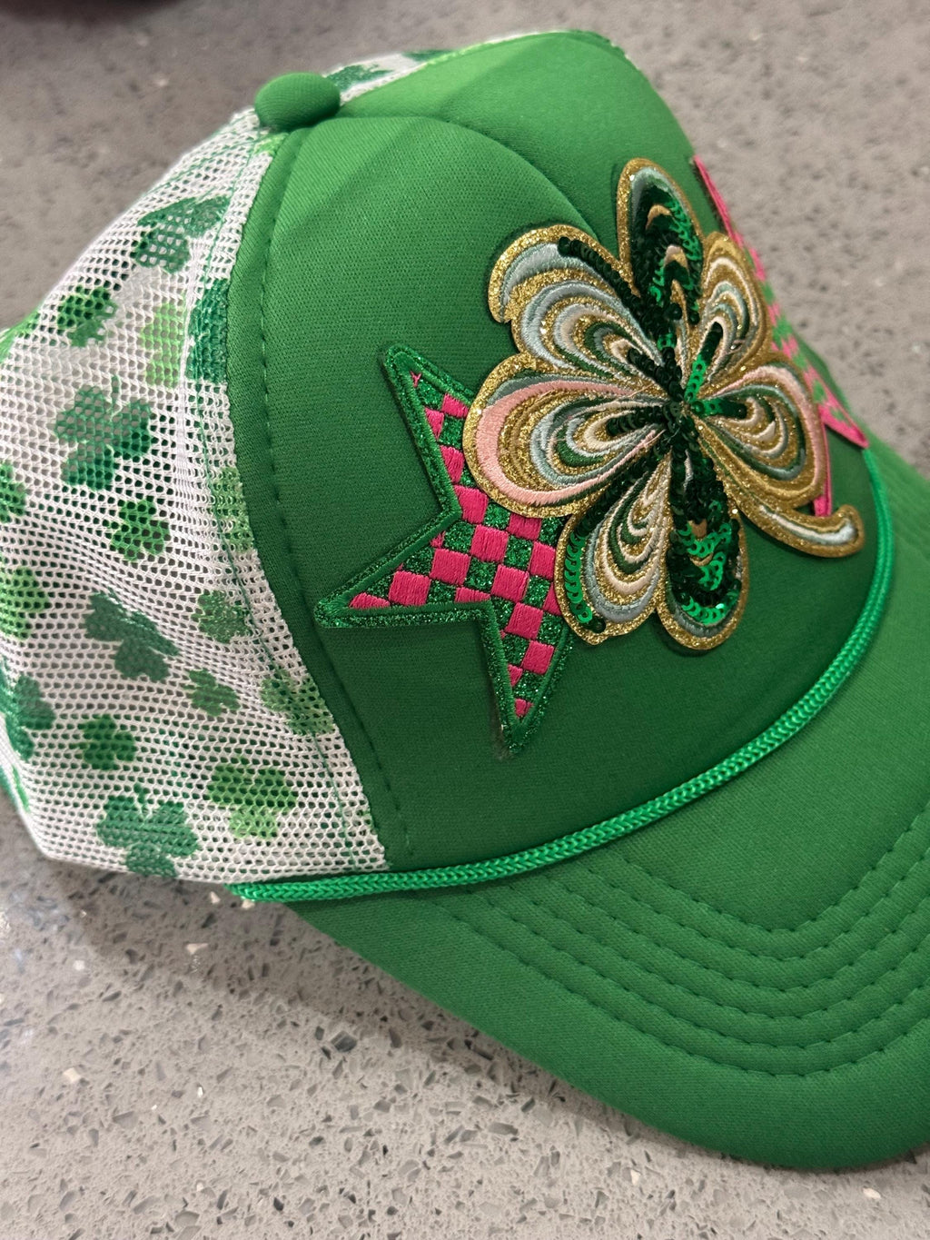 St Patrick’s Day trucker hat