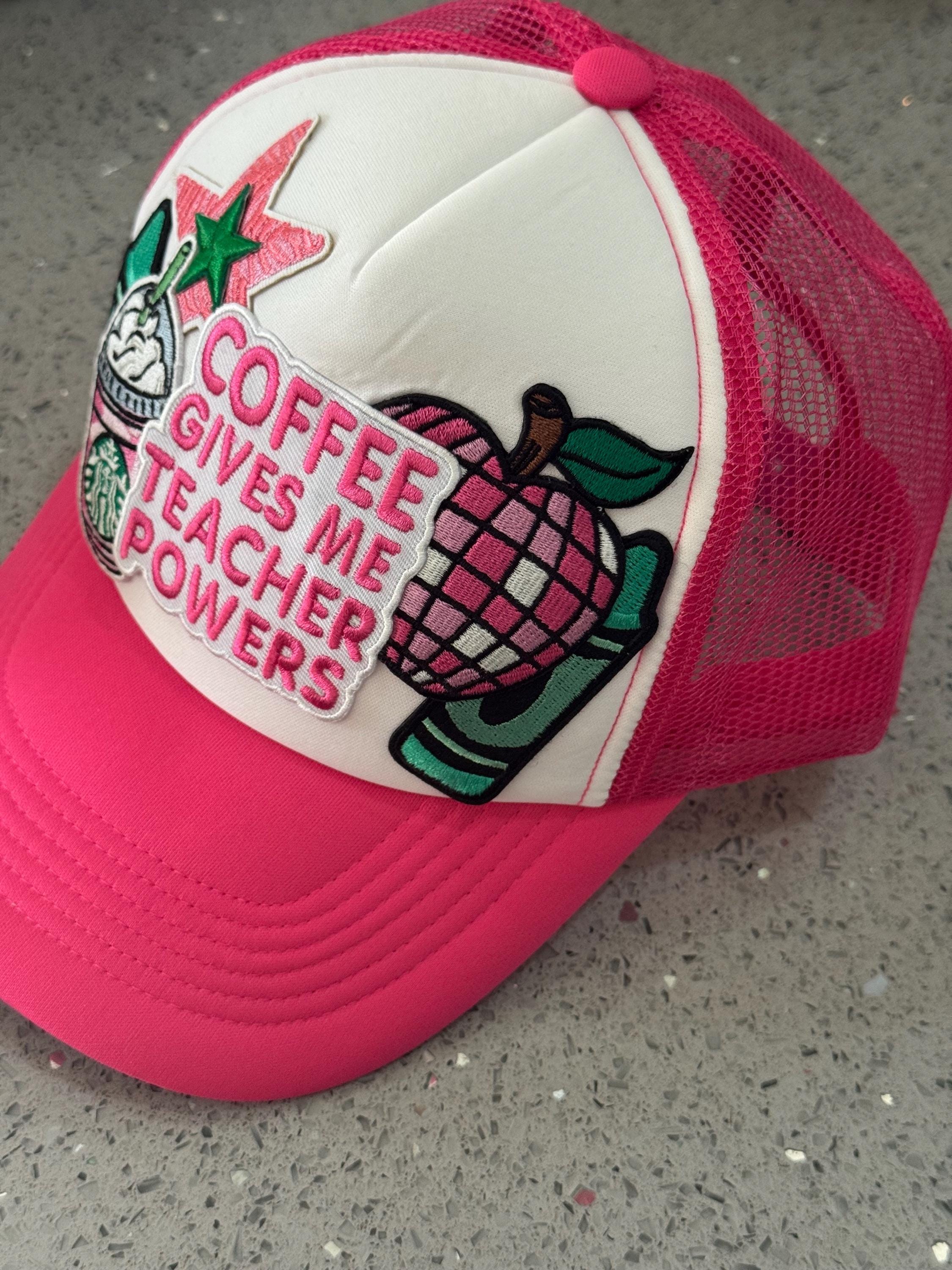 Teacher trucker hat