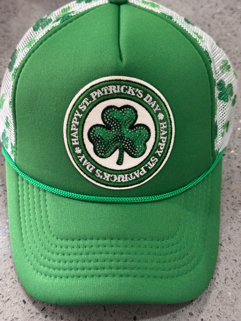 St. Patrick’s Day trucker hat