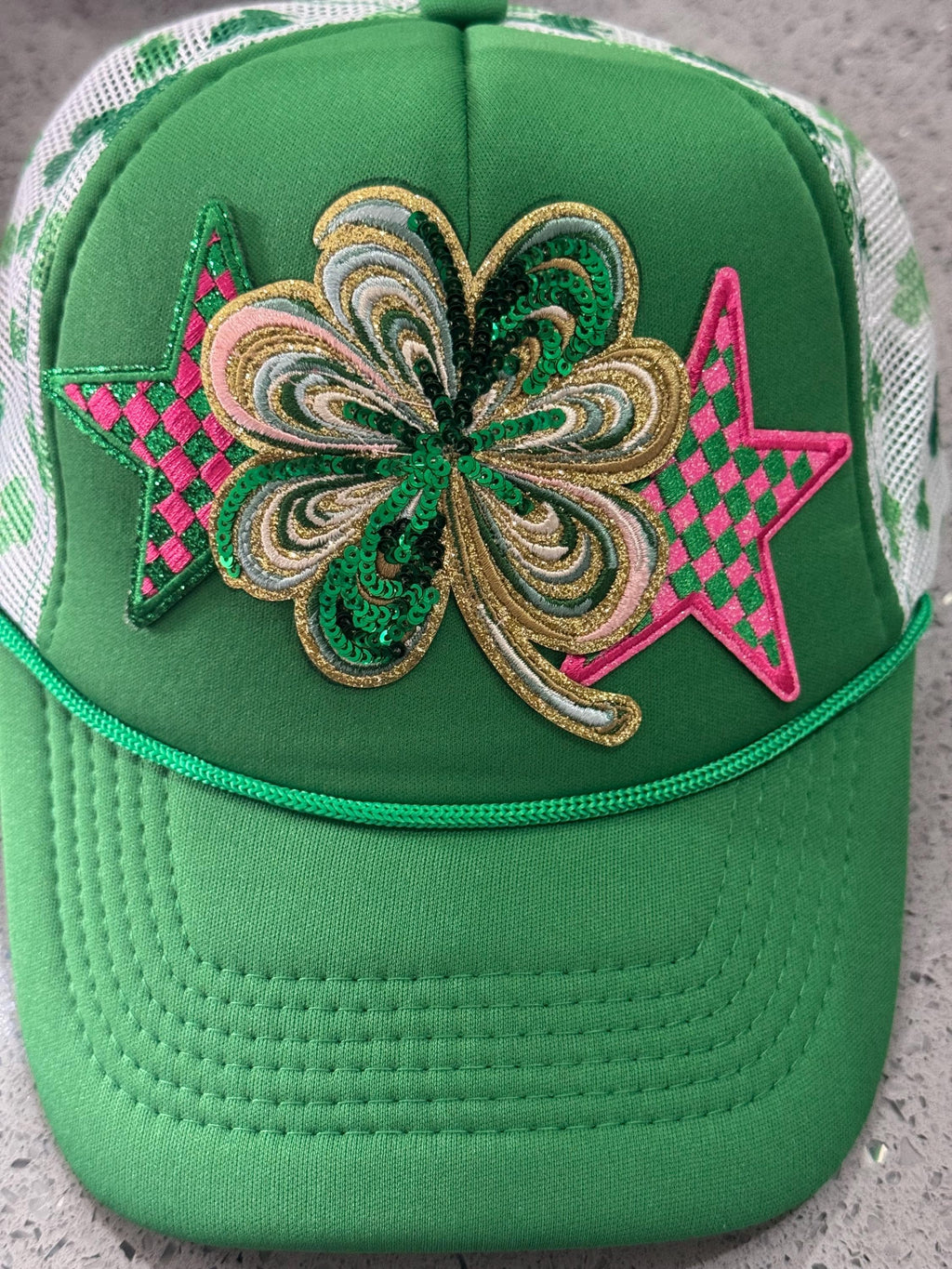 St Patrick’s Day trucker hat