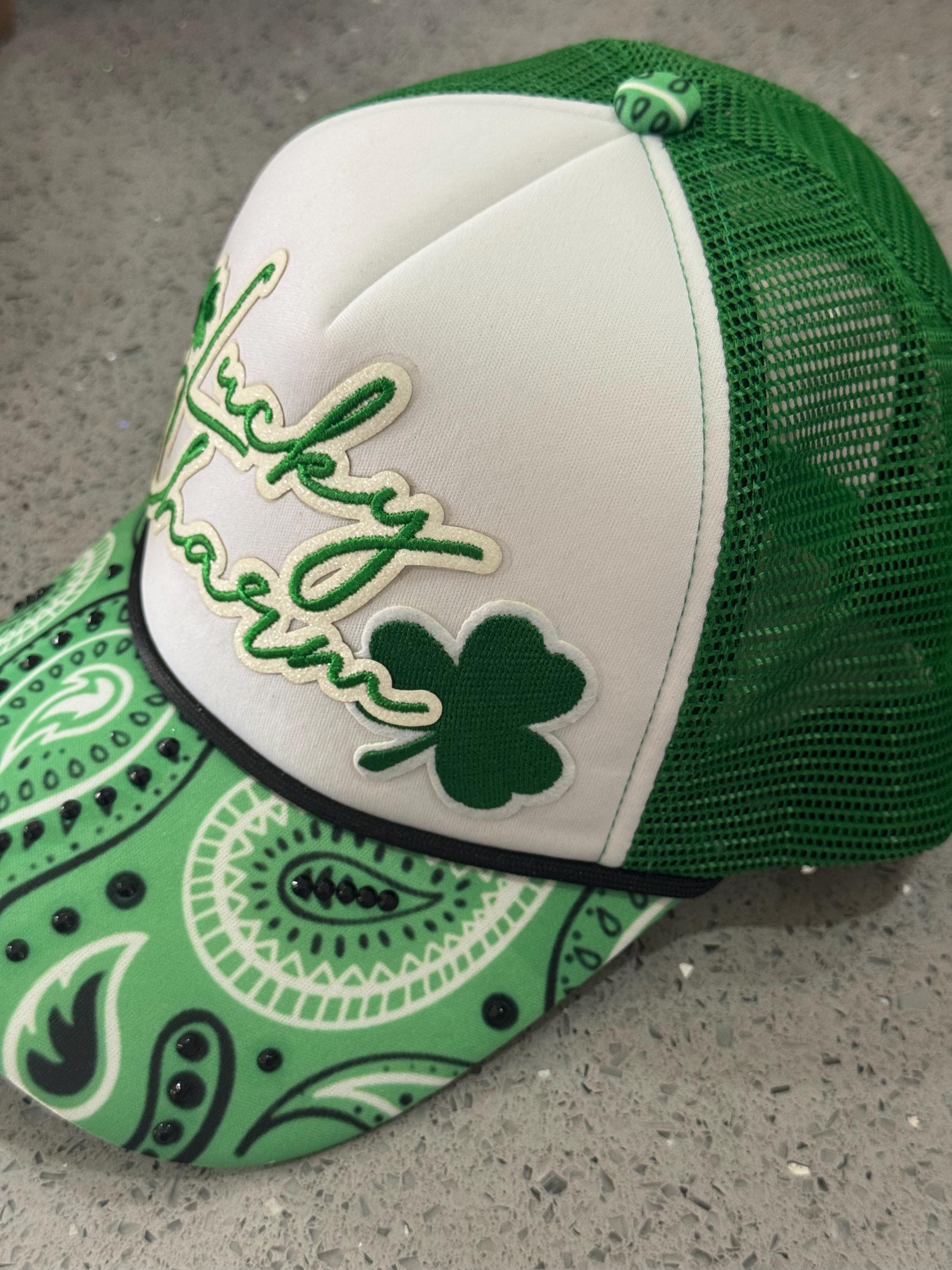 St. Patrick’s Day Lucky Charm boutique Trucker hat